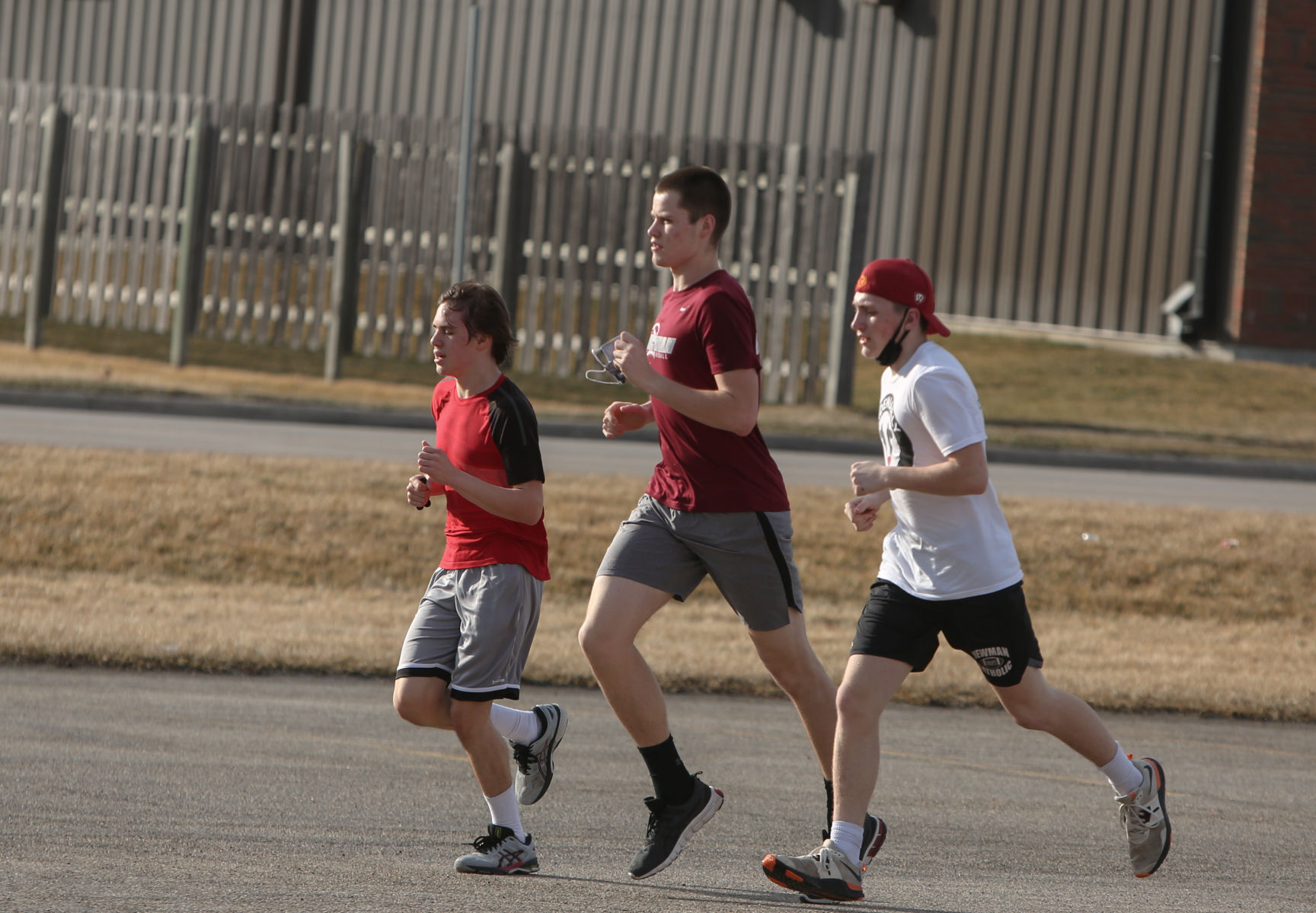 Newman Boys track - Kelly